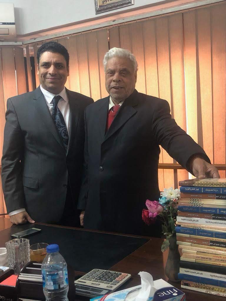 المستشار احمد يوسف مع المستشار عزت احمد يوسف